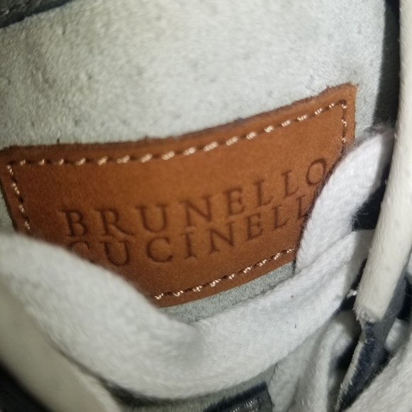 🆕️ Brunello Cucinelli Grey Suede Shoes - Picture 7 of 12